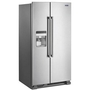 Maytag 36-Inch, 25 Cu.Ft. Freestanding Side-By-Side Refrigerator With External Water And Ice Dispensing System - MSS25C4MGZ