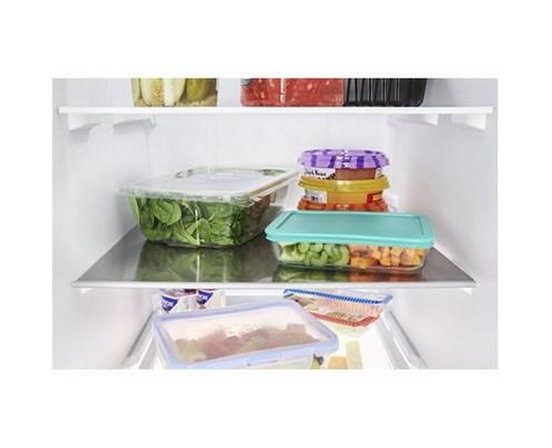 Maytag 36-Inch, 25 Cu.Ft. Freestanding Side-By-Side Refrigerator With External Water And Ice Dispensing System - MSS25C4MGZ