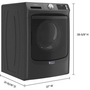 Maytag 4.5 Cu. Ft. Front Loading Washer With Affresh Cycle - MHW5630MBK