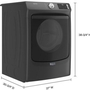 Maytag 7.3 Cu. Ft. Gas Dryer With Maytag® Commercial Technology - MGD5630MBK
