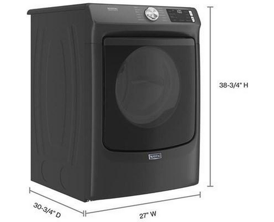 Maytag 7.3 Cu. Ft. Gas Dryer With Maytag® Commercial Technology - MGD6630MBK