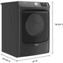 Maytag 7.3 Cu. Ft. Gas Dryer With Maytag® Commercial Technology - MGD6630MBK