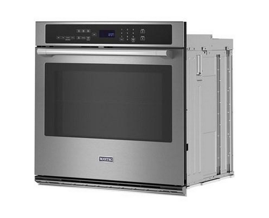 Maytag 27-Inch Built-In Single Wall Oven With Convection - MOES6027LZ