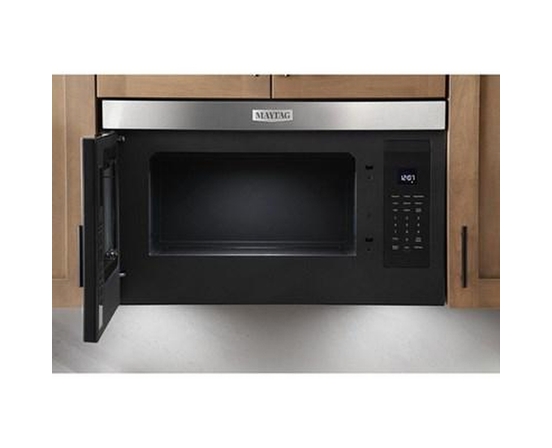 Maytag 30-Inch, 1.1 Cu.Ft. Over-The-Range Microwave Oven - YMMMF6030PZ