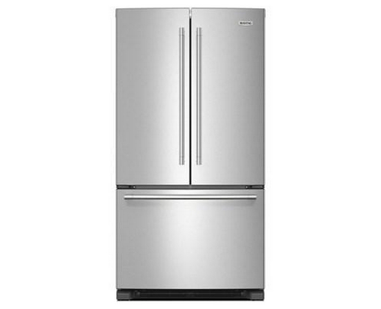 Maytag 36-Inch, 25 Cu. Ft. French 3-Door Refrigerator - MRFF4136RZ