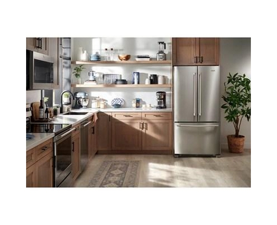 Maytag 36-Inch, 25 Cu. Ft. French 3-Door Refrigerator - MRFF4136RZ