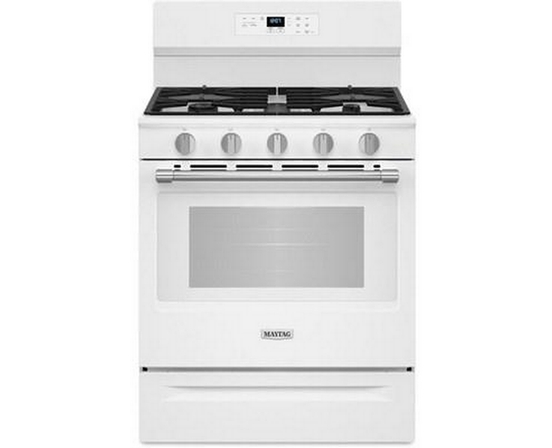 Maytag 30-Inch Freestanding Gas Range With Convection Technology - MFGS6030RW