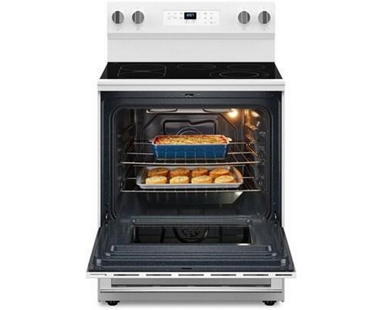 Maytag 30-Inch Freestanding Electric Range With Convection Technology - YMFES6030RW