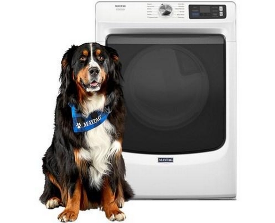 Maytag 7.4 Cu. Ft. Electric Dryer With Pet Pro Option - YMED7020RW