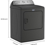 Maytag 7.0 Cu. Ft. Electric Dryer With Pet Pro Option - YMED5605RU