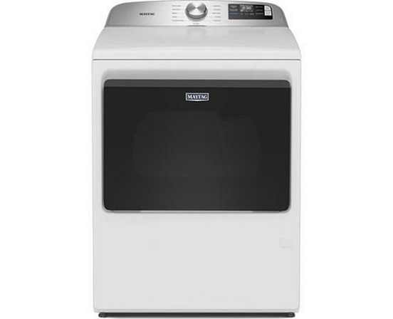 Maytag 7.4 Cu. Ft. Electric Dryer With Extra Power And Advanced Moisture Sensing - YMED6205RW