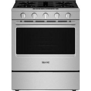 Maytag 30-Inch Slide-In Gas Range With Convection Technology - MSGS7030SZ