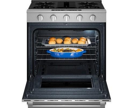 Maytag 30-Inch Slide-In Gas Range With Convection Technology - MSGS7030SZ