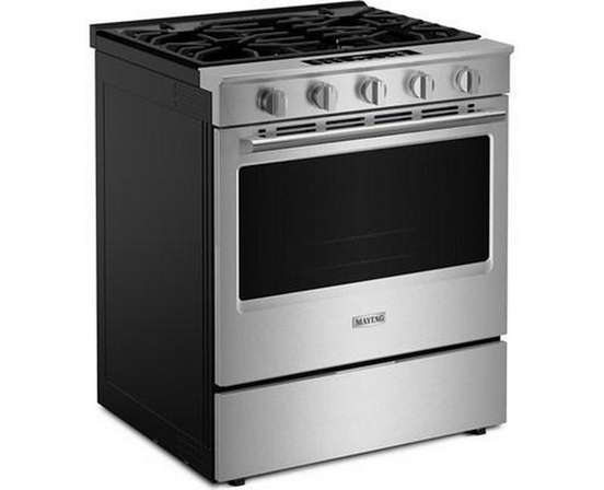 Maytag 30-Inch Slide-In Gas Range With Convection Technology - MSGS7030SZ