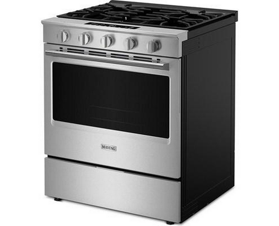 Maytag 30-Inch Slide-In Gas Range With Convection Technology - MSGS7030SZ