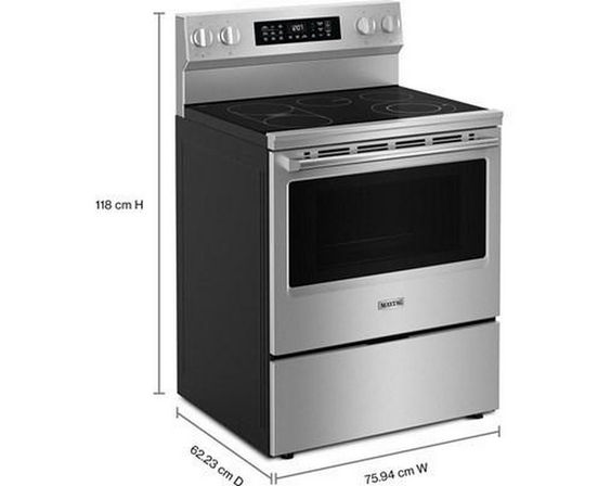 Maytag 30-Inch Freestanding Electric Range With Grill Mode - YMFES7030SZ