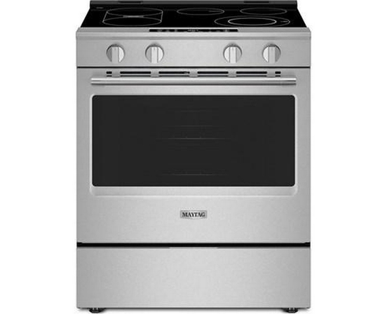 Maytag 30-Inch Slide-In Electric Range With Grill Mode - YMSES7030SZ