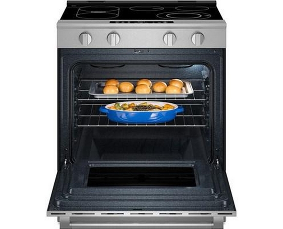 Maytag 30-Inch Slide-In Electric Range With Grill Mode - YMSES7030SZ
