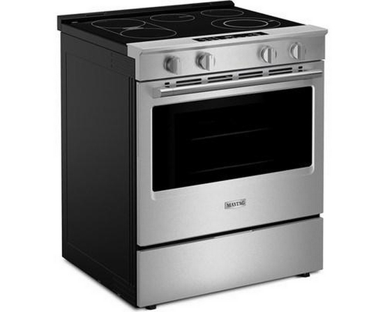 Maytag 30-Inch Slide-In Electric Range With Grill Mode - YMSES7030SZ