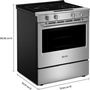 Maytag 30-Inch Slide-In Electric Range With Grill Mode - YMSES7030SZ