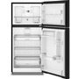 Maytag 30-Inch, 19 Cu. Ft. Freestanding Top Freezer Refrigerator With Evenair™ Cooling Tower - MRTX5119SB