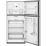 Maytag 30-Inch, 19 Cu. Ft. Freestanding Top Freezer Refrigerator With Evenair™ Cooling Tower - MRTX5119SZ