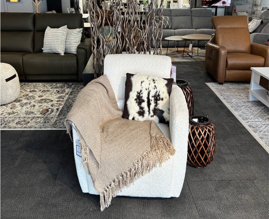 Fauteuil berçant pivotant non inclinable de Elran