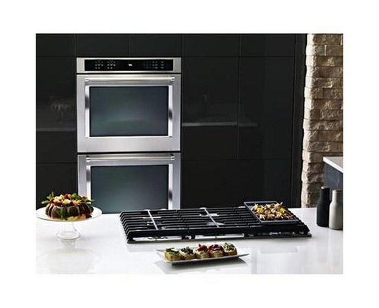 KitchenAid 30-Inch Built-In Gas Cooktop With Griddle - KCGS950ESS