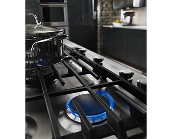 KitchenAid 30-Inch Built-In Gas Cooktop With Even-Heat™ Burner - KCGS550ESS