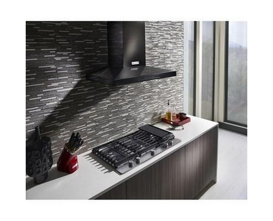 KitchenAid 36-Inch Built-In Gas Cooktop With Griddle - KCGS956ESS