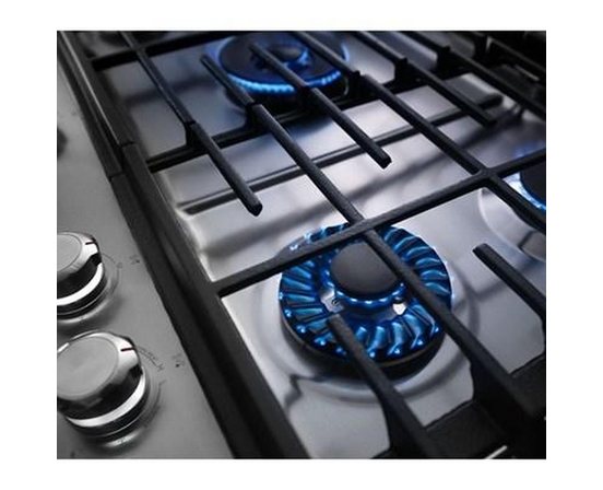 KitchenAid 36-Inch Built-In Gas Cooktop With Griddle - KCGS956ESS