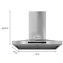 KitchenAid 36-Inch Island Hood - KVIB606DSS