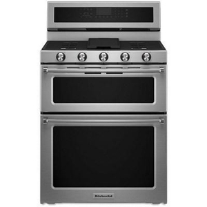 KitchenAid 30-Inch Freestanding Dual-Fuel Range - KFDD500ESS