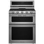 KitchenAid 30-Inch Freestanding Dual-Fuel Range - KFDD500ESS
