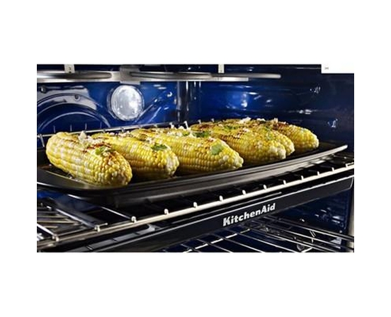 KitchenAid 30-Inch Freestanding Dual-Fuel Range - KFDD500ESS