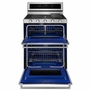 KitchenAid 30-Inch Freestanding Gas Range - KFGD500ESS