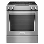 KitchenAid 30-Inch Slide-In Dual-Fuel Range - KSDG950ESS