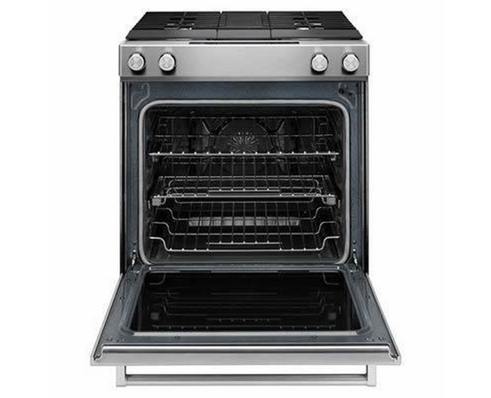 KitchenAid 30-Inch Slide-In Dual-Fuel Range - KSDG950ESS