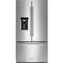 KitchenAid 36-Inch, 23.8 Cu. Ft. Counter-Depth French 3-Door Refrigerator With Ice And Water Dispensing System - KRFC704FPS