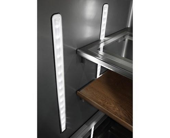 KitchenAid 36-Inch, 23.8 Cu. Ft. Counter-Depth French 3-Door Refrigerator With Ice And Water Dispensing System - KRFC704FPS