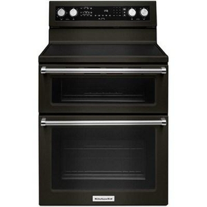 KitchenAid 30-Inch Freestanding Electric Range - YKFED500EBS