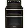 KitchenAid 30-Inch Freestanding Electric Range - YKFED500EBS