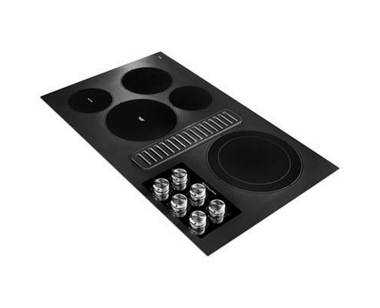 KitchenAid 36-Inch Built-In Electric Cooktop With 5 Elements - KCED606GBL