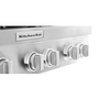 KitchenAid 36-Inch Built-In Gas Rangetop With Ultra Power™ Dual-Flame Burners - KCGC506JSS
