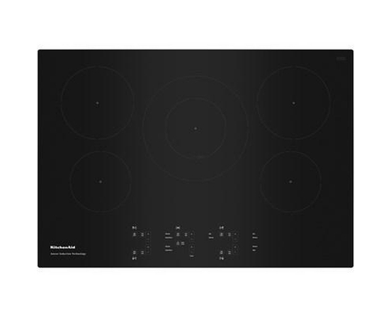 KitchenAid 30-Inch Built-In Electric Induction Cooktop - KCIG550JBL