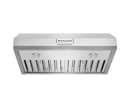 KitchenAid 30-Inch Commercial-Style Series Under Cabinet Range Hood - KVUC600KSS