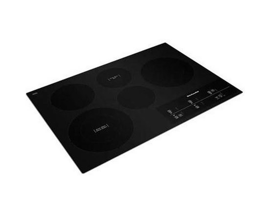 KitchenAid 30-Inch Built-In Electric Cooktop With Even-Heat™ Technology - KCES950KBL