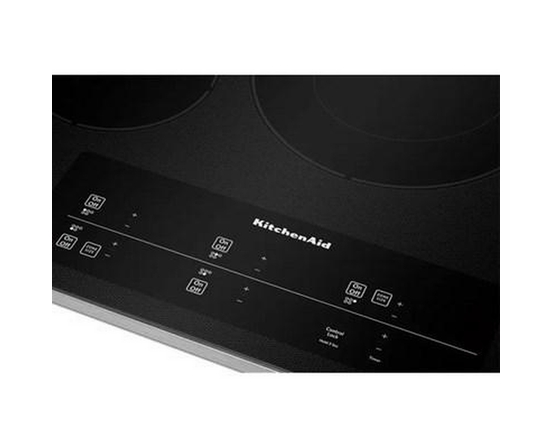 KitchenAid 30-Inch Built-In Electric Cooktop With Even-Heat™ Technology - KCES950KSS