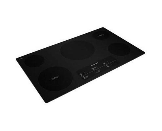 KitchenAid 36-Inch Built-In Electric Cooktop With Even-Heat™ Technology - KCES956KBL