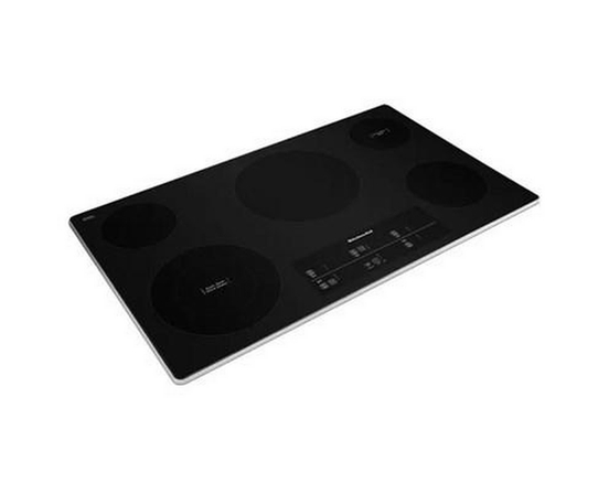 KitchenAid 36-Inch Built-In Electric Cooktop With Even-Heat™ Technology - KCES956KSS